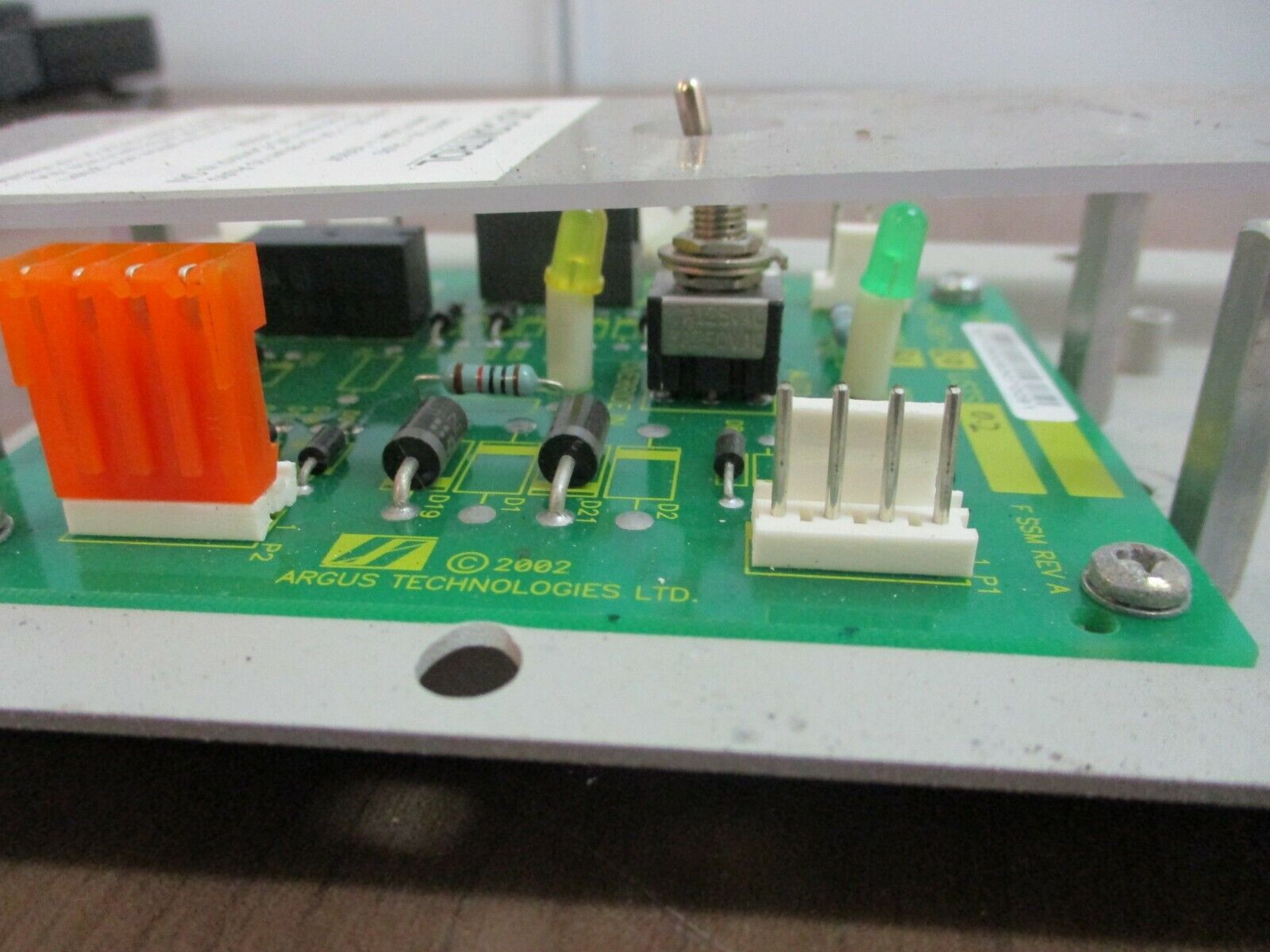 Argus Technologies Dual LVD Control 707-307-20 Rev. B1 Lists: 0.2 Used