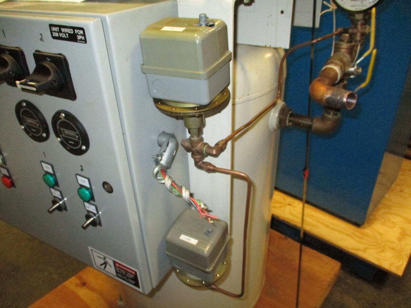 Powerex Air Compressor SPL2887571 2HP 80-Gallon Tank 16 SCFM 208V 3Ph 60Hz Used