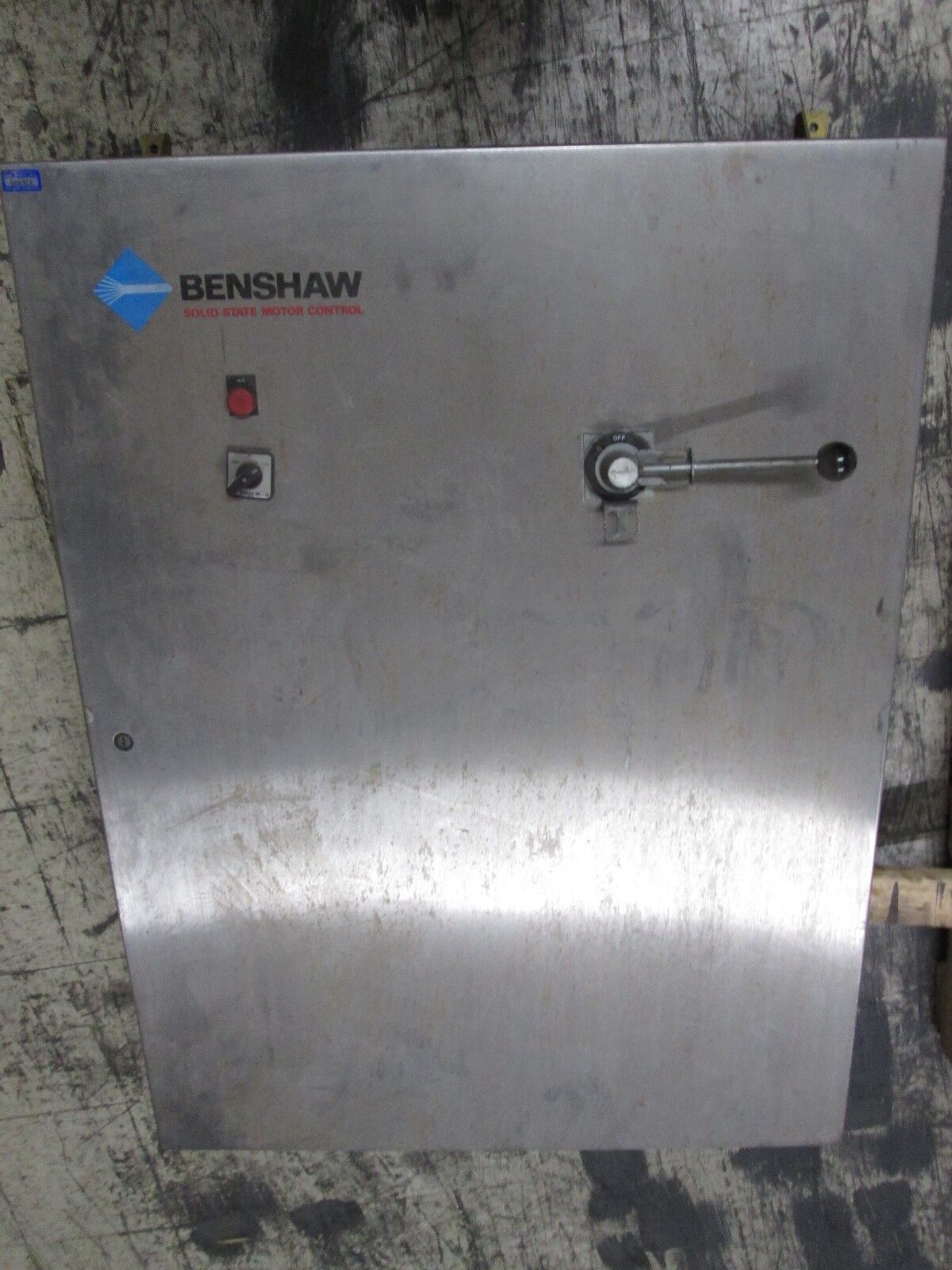 Benshaw 4X AC Drive CFRS6 125HP 575V Stainless Steel Enclosure nema 4x Used