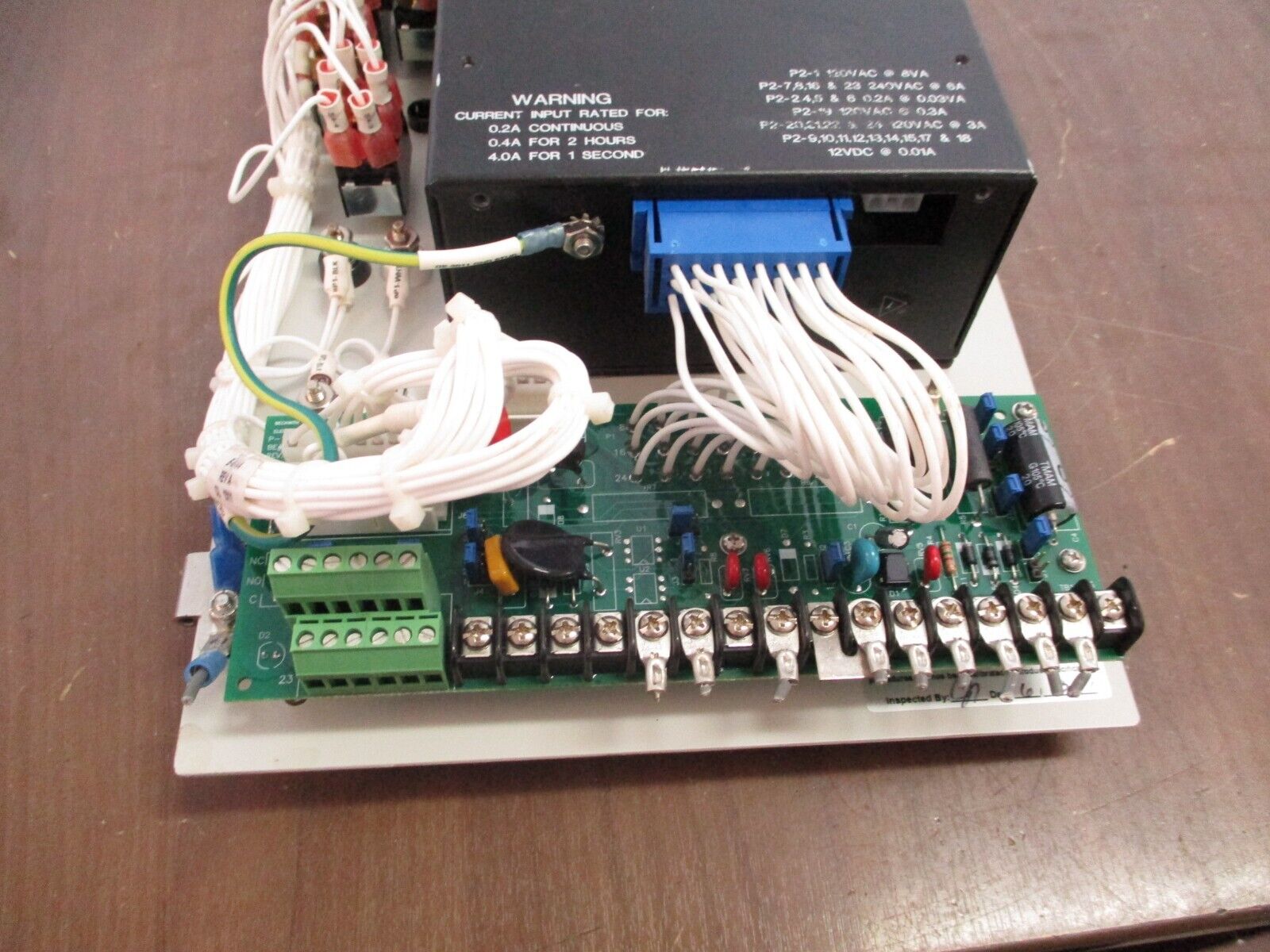 GE GE-2011 Voltage Regulator Control GE-2011C-6SL S/W: D-0146V08.10.07 Used