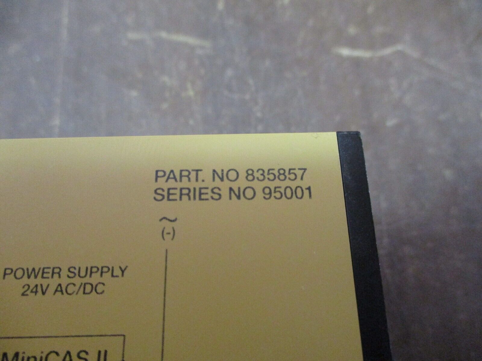 Flygt Mini CAS II Relay 835857 24V AC/DC Used