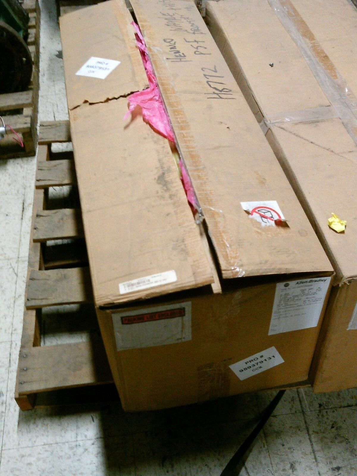 Allen-Bradley PowerFlex 400 AC Drive w/Bypass 23C-D6P0A103NNBANN 3HP New Surplus