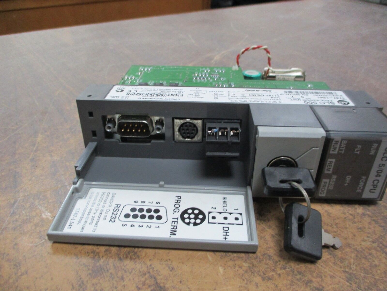 Allen-Bradley SLC 500 Processor Unit 1747-L541 Ser. C Proc Rev: 7 OS FRN: 5 Used