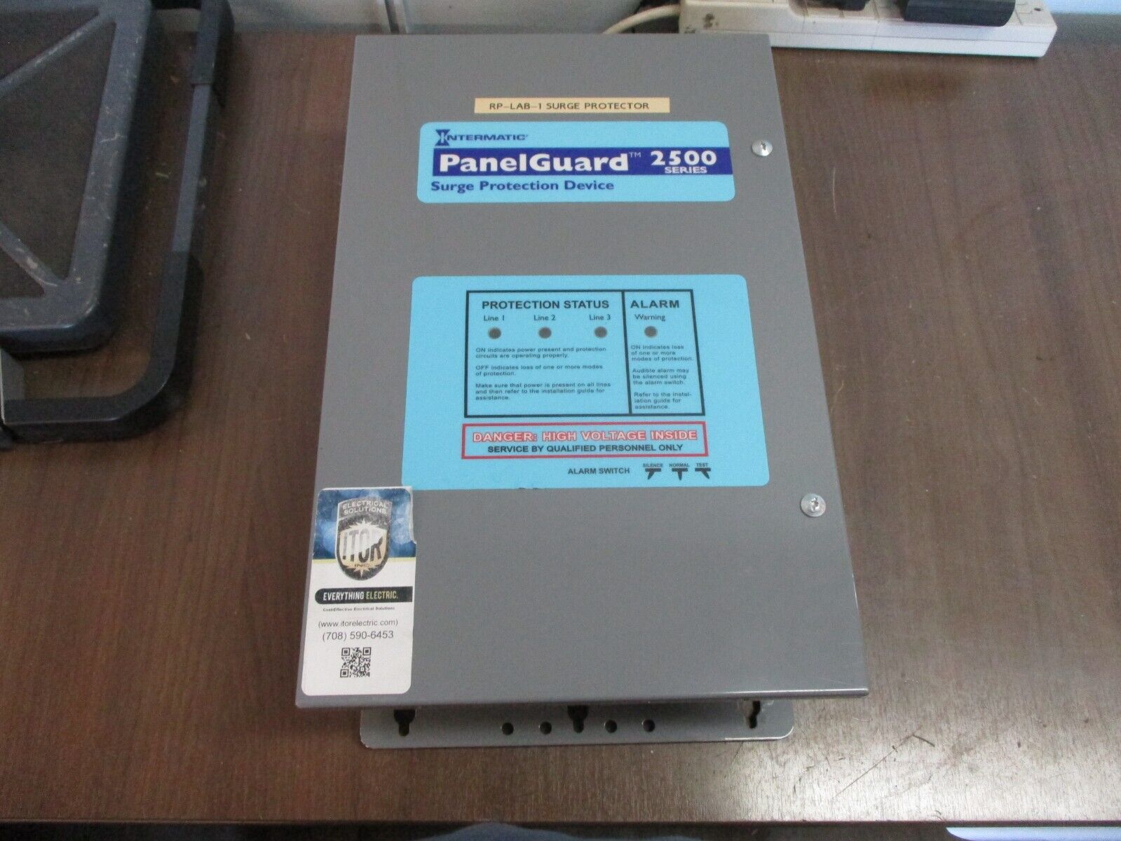 Intermatic PanelGuard 2500 Series Surge Protection Device IG2083YECA 208VAC Used