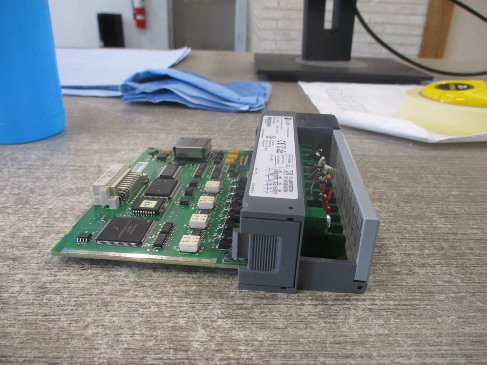 Allen-Bradley SLC 500 8PT Analog Input Module 1746-NI8 Ser. A FW 2.0 Used