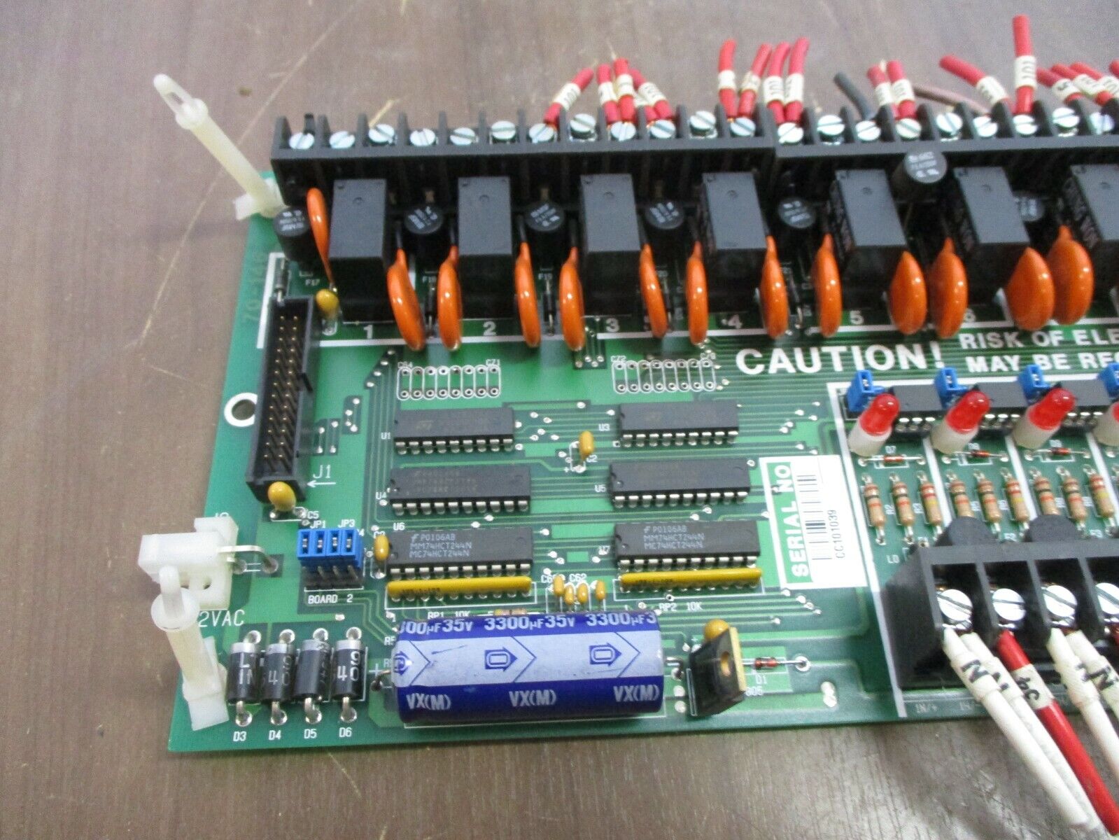 Danfoss Control Panel Board DDI016 Rev. 1.7 Used