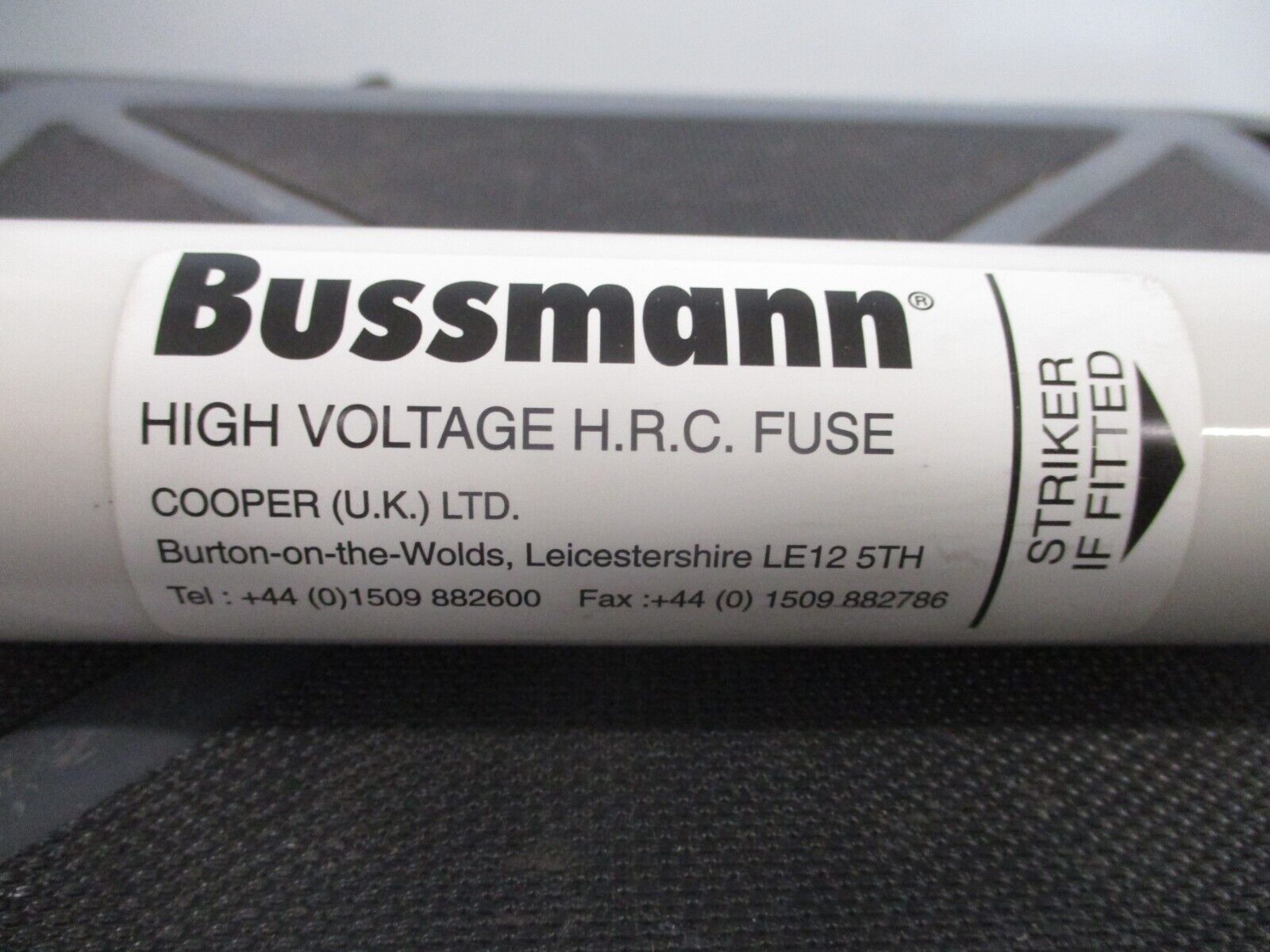 Bussmann High Voltage H.R.C. Fuse 17-CAVH-2E 38kV 2E Used