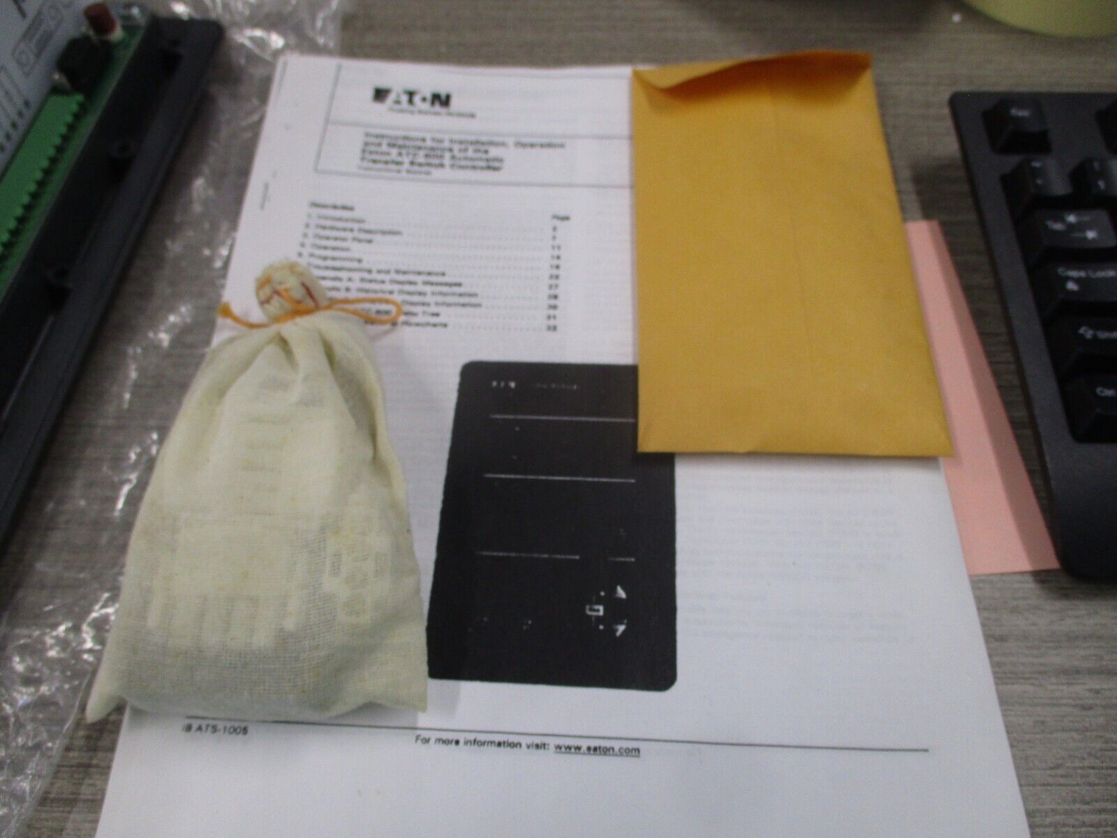 Eaton ATC-600 Automatic Transfer Switch Controller 8160A00G03 New Surplus