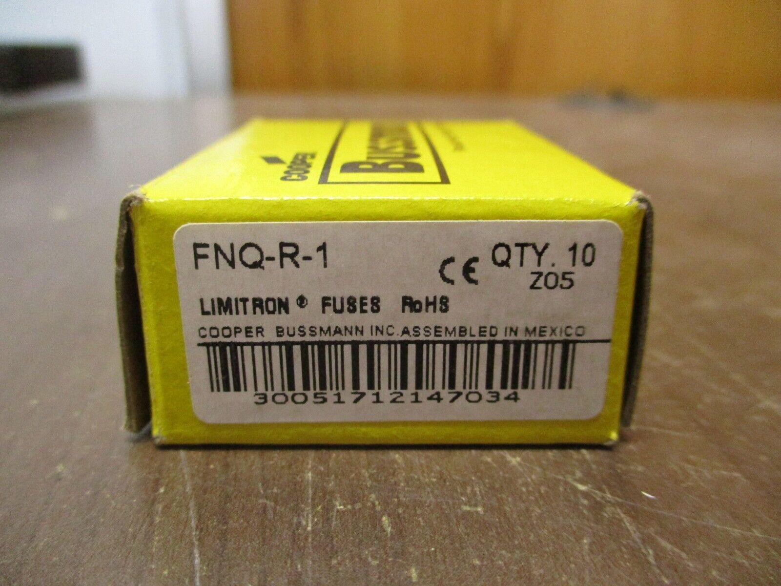 Cooper Bussmann Limitron Fuse FNQ-R-1 1A 600V *Box of 10* New Surplus