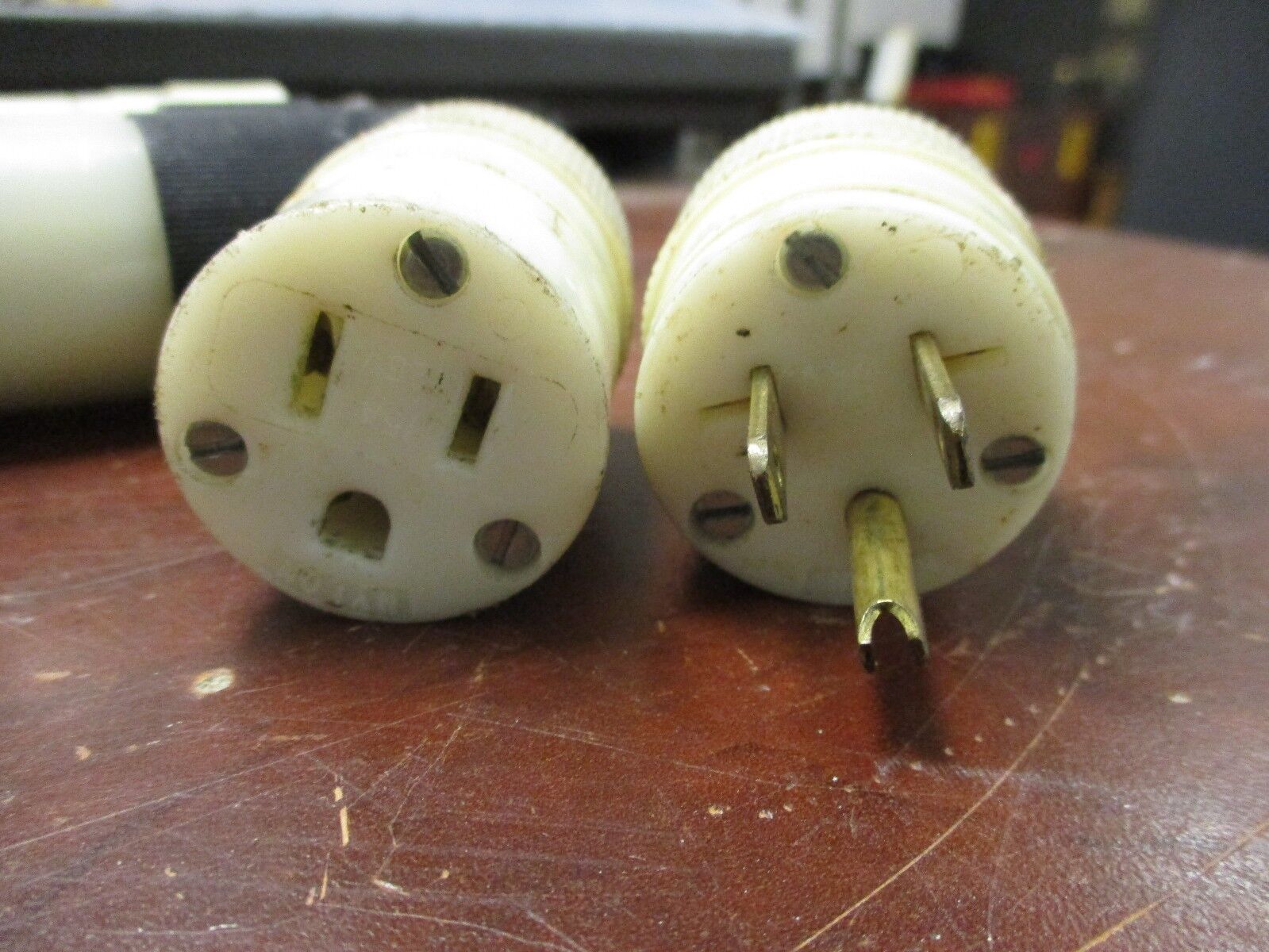 Misc. Brand Nema L5-15 Plug & Connector Set 15A 125V 2P 3W *Lot of 3* Used