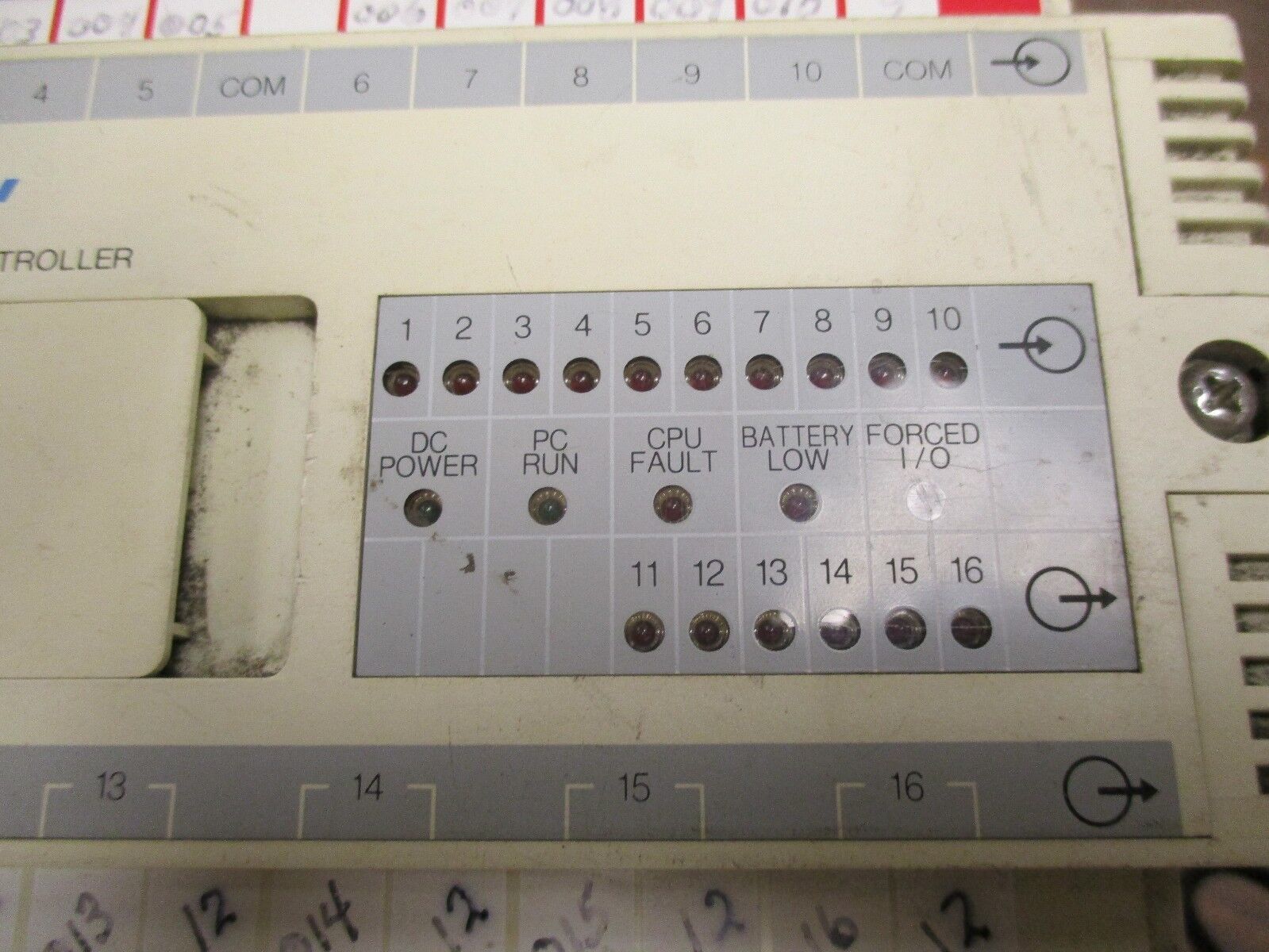 Allen-Bradley SLC 100 Processor Unit 1745-LP101 Ser B FRN 4 *Missing Cover* Used