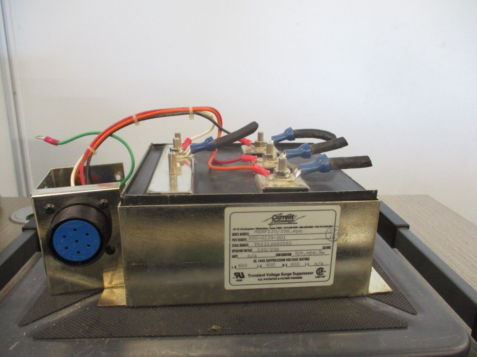 Current Technology MERF120/208,WYE Surge Suppressor 300-0129-001 120/208V