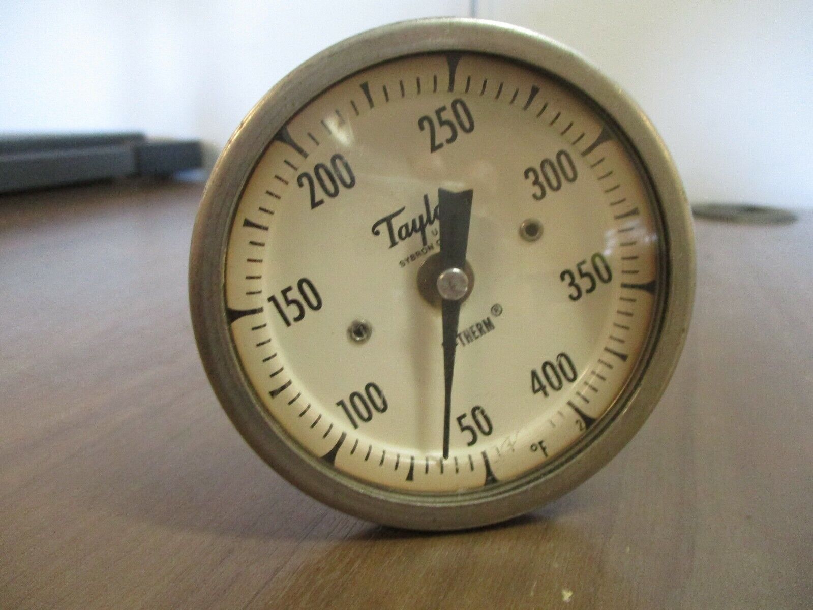 Taylor Bi-Therm Thermometer Range: 50-400°F 10" Stem Used