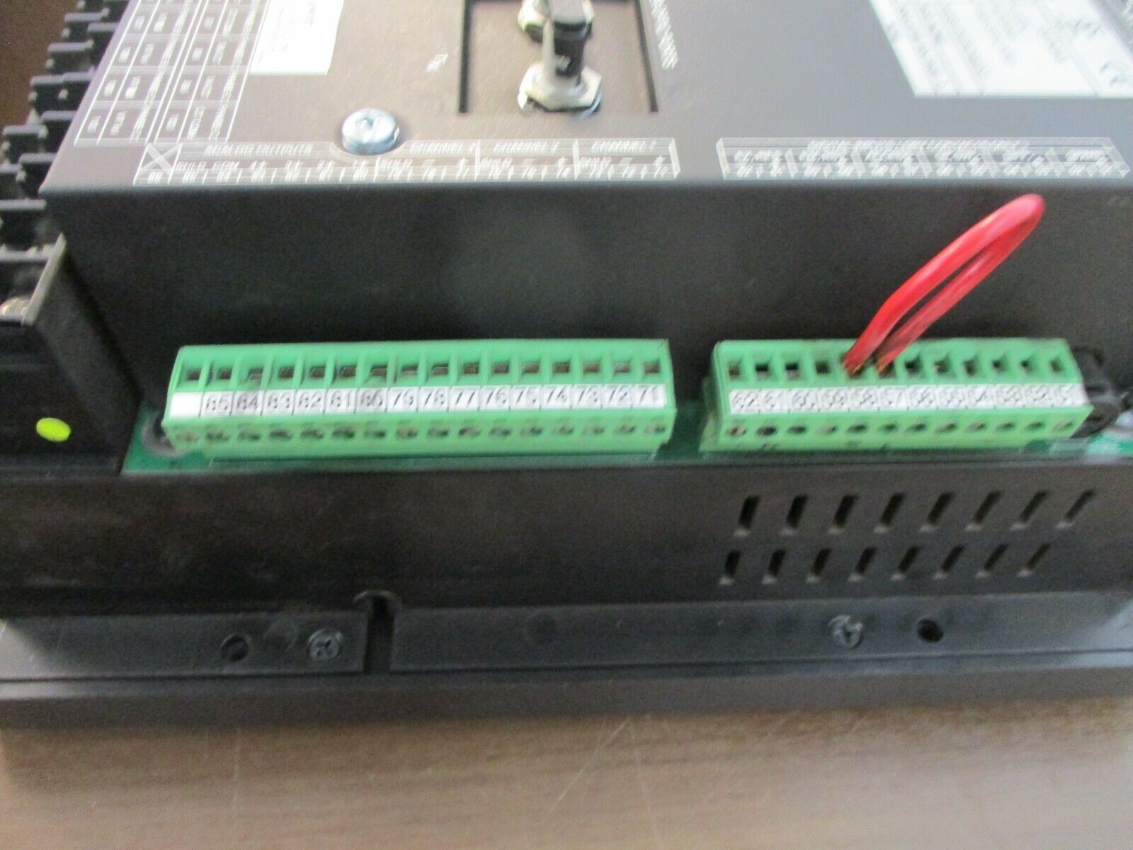 GE 369 Motor Management Relay 369-HI-R-M-F-E-H F/W: S3CMB250.000 50-300VDC Used