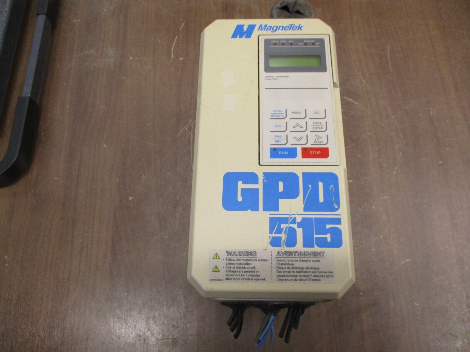 Magnetek GPD 515 AC Drive GPD515C-B008 5HP 3Ph w/ Keypad Used