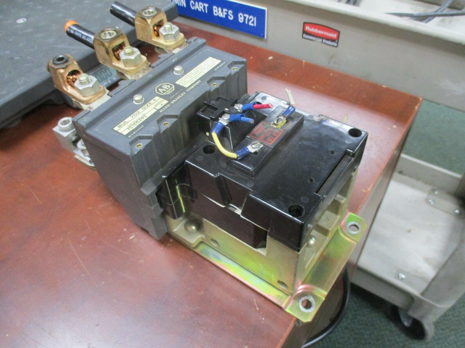 Allen-Bradley Size 4 Contactor 702EOA93 150A 600V Used