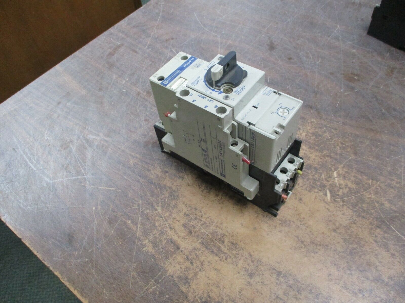 Telemecanique Integral 18 Starter LD1 LB030 115-120V Coil 18A 600V Trip:1-1.6A