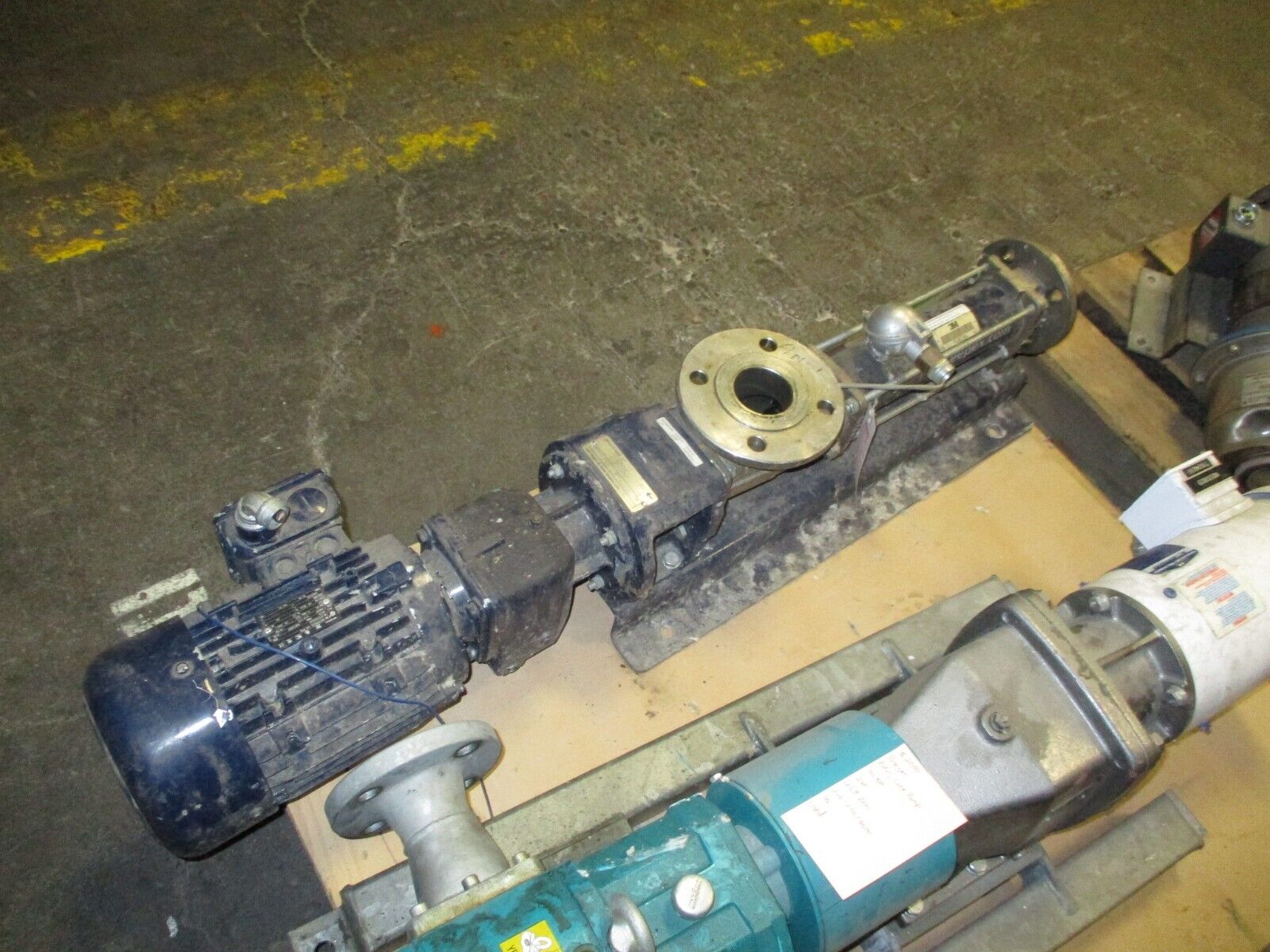 Seepex Progressive Cavity Pump BN 5-6L 3HP 576RPM 230/460V Used