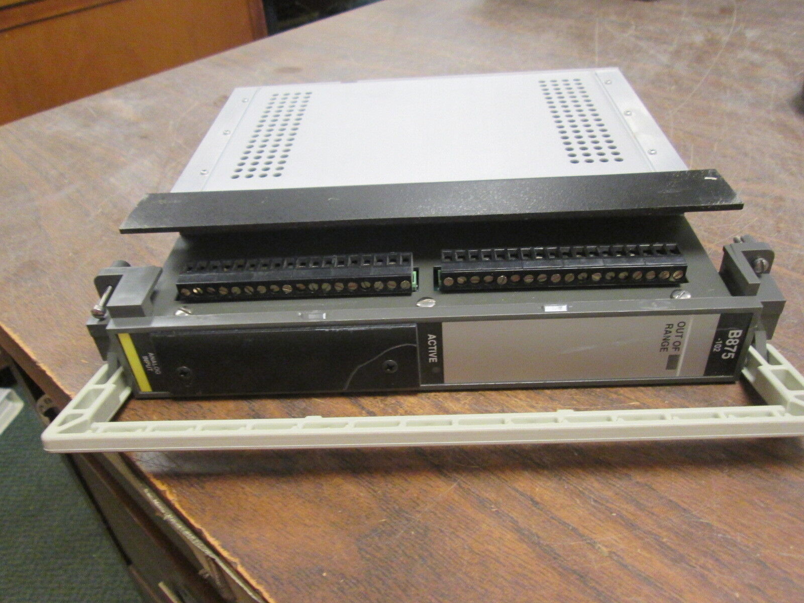 Modicon Hi Speed Analog Input Module AS-B875-102 Rev. F 8ch Used