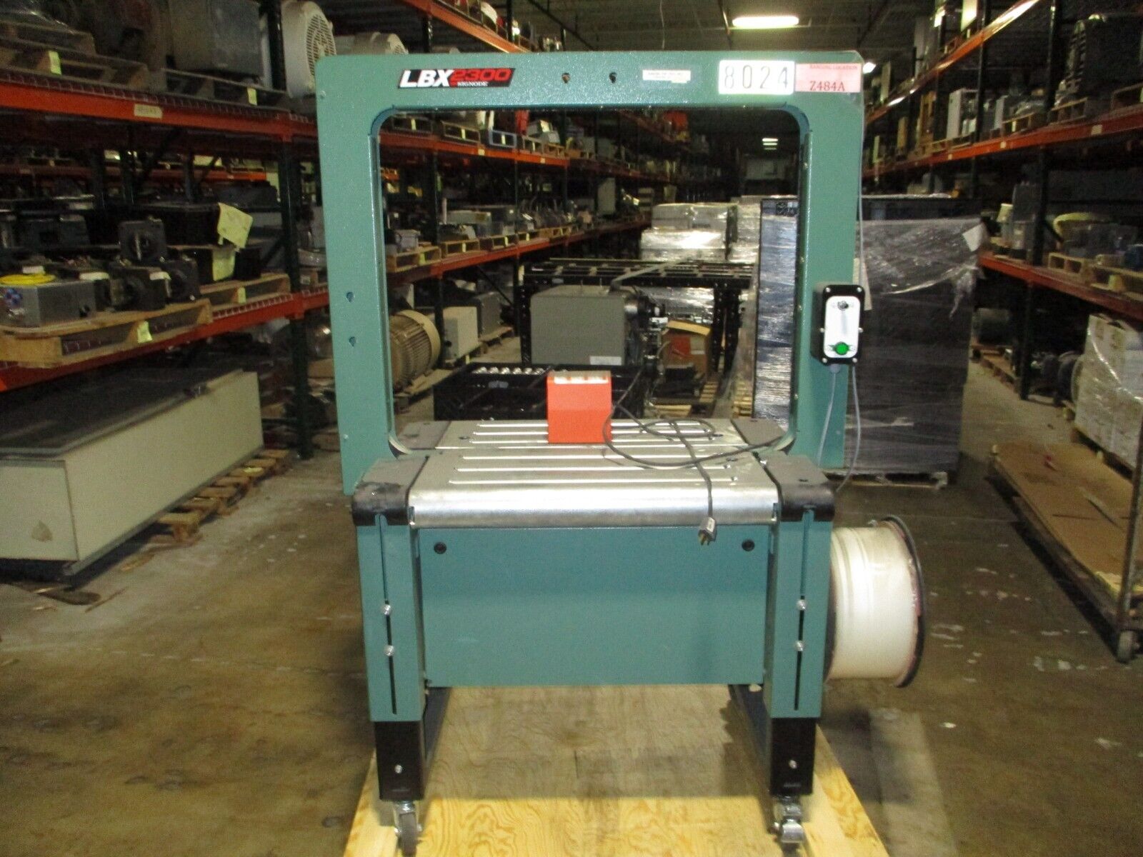 Signode Semi-Automatic Strapping Machine LBX2300 115V 1Ph 60Hz Strap Size: 6mm