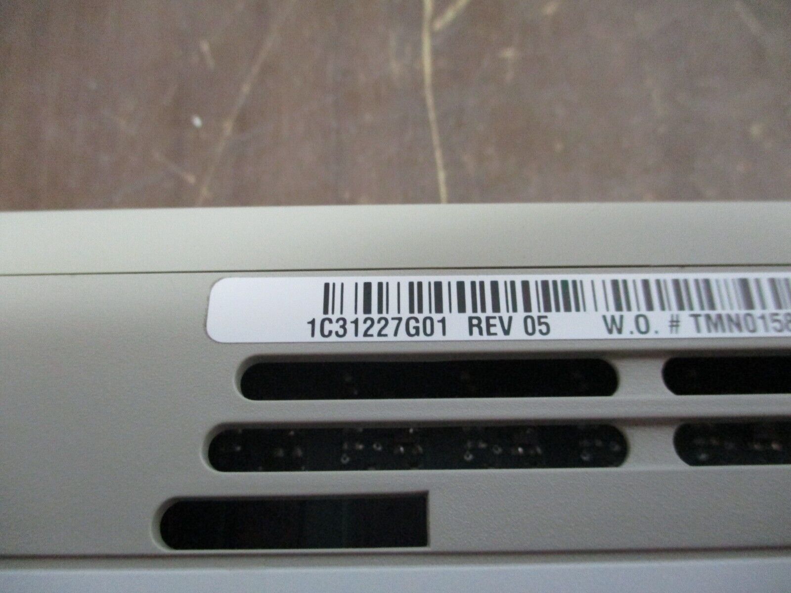 Emerson Ovation Analog Input (Current) Module 1C31227G01 Rev. 05 Used