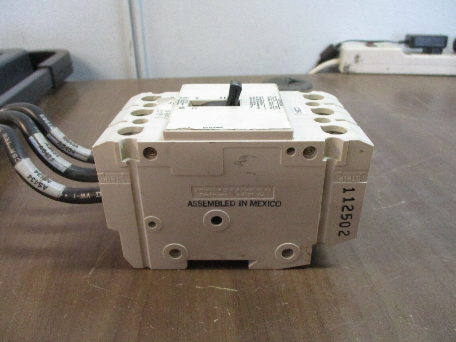 Siemens Circuit Breaker CQD3100 100A 480Y/277V 3P Used