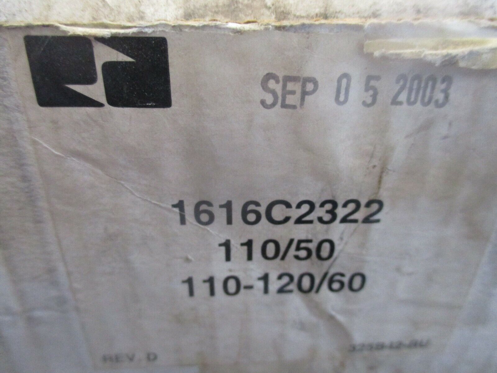 Ross Solenoid Valve 1616C2322 110-120V 50/60Hz New Surplus