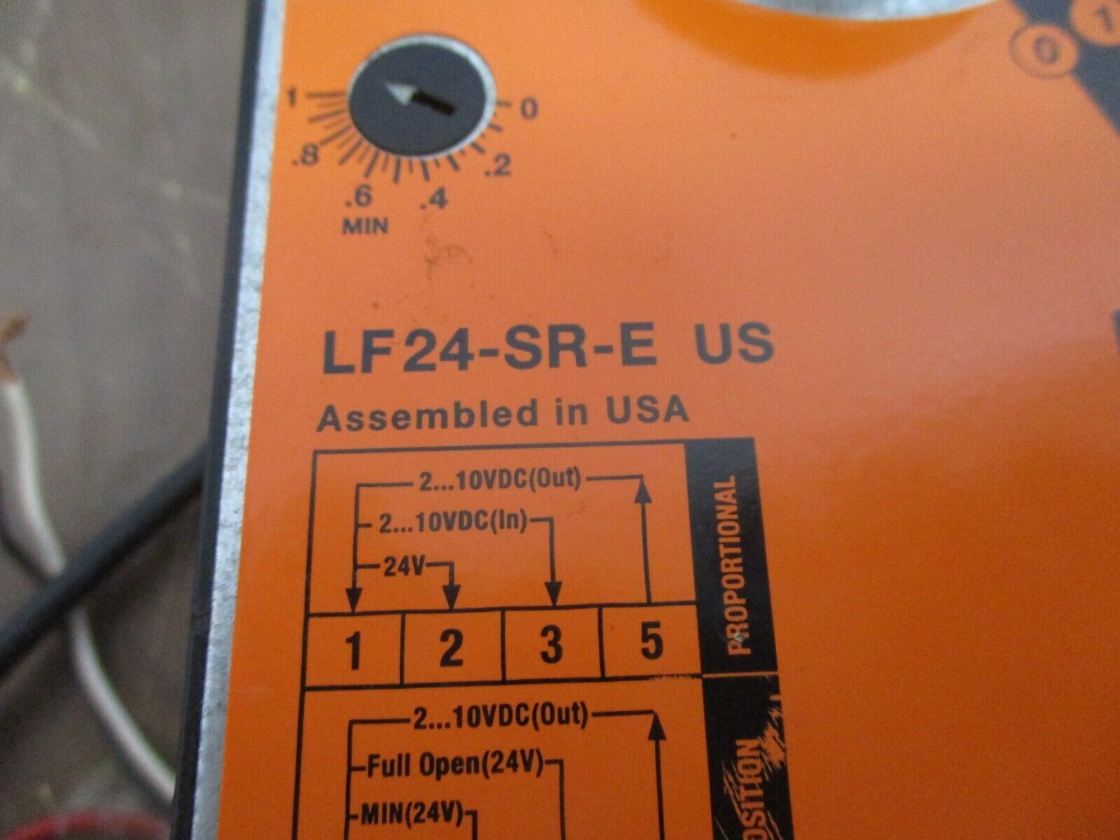 Belimo Damper Actuator LF24-SR-E US 24V AC/DC Used