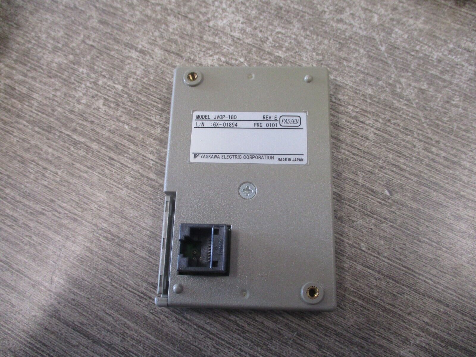 Yaskawa Digital Operator Keypad JVOP-180 Rev. E Used