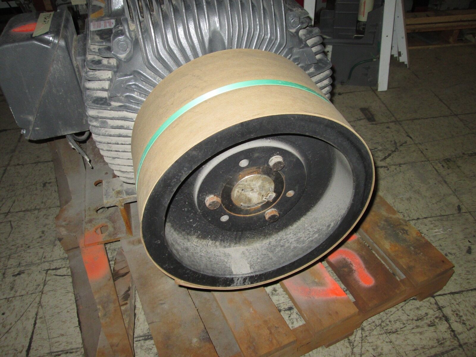 Baldor Motor M4409T 100HP 1200 RPM's 444T Frame 230/460V 240/120A