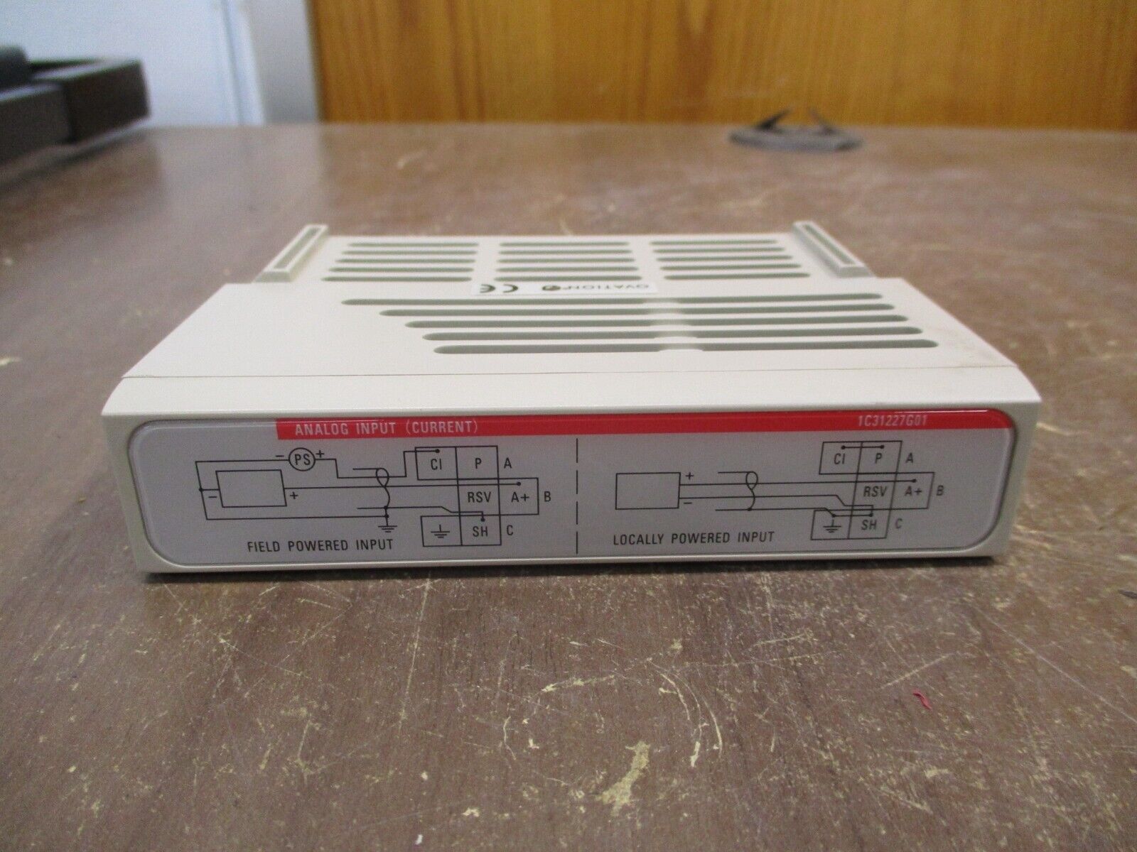 Emerson Ovation Analog Input (Current) Module 1C31227G01 Rev. 05 Used