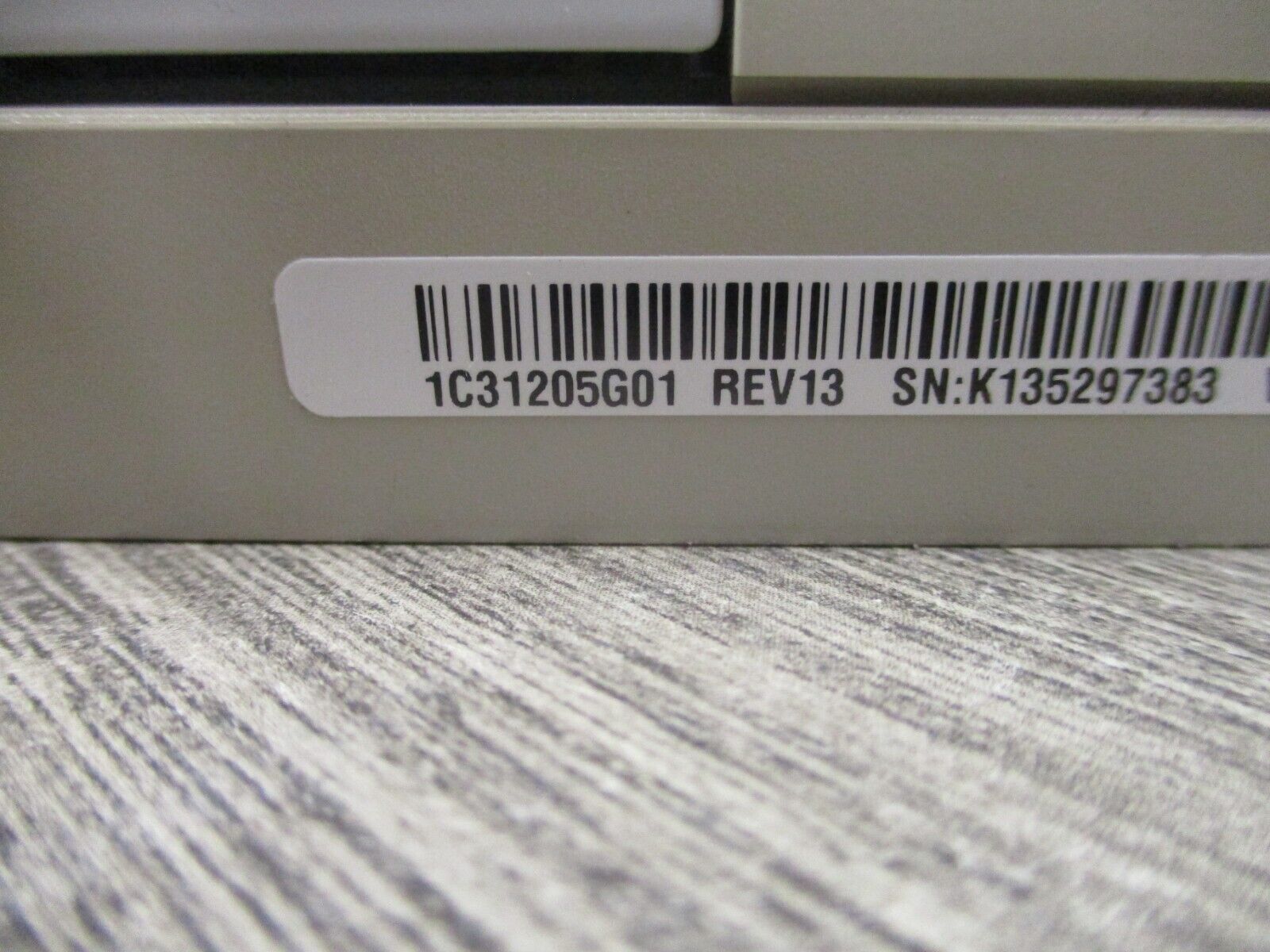 Emerson Ovation Remote Node Base Assembly 1C31205G01 Rev. 13 Used