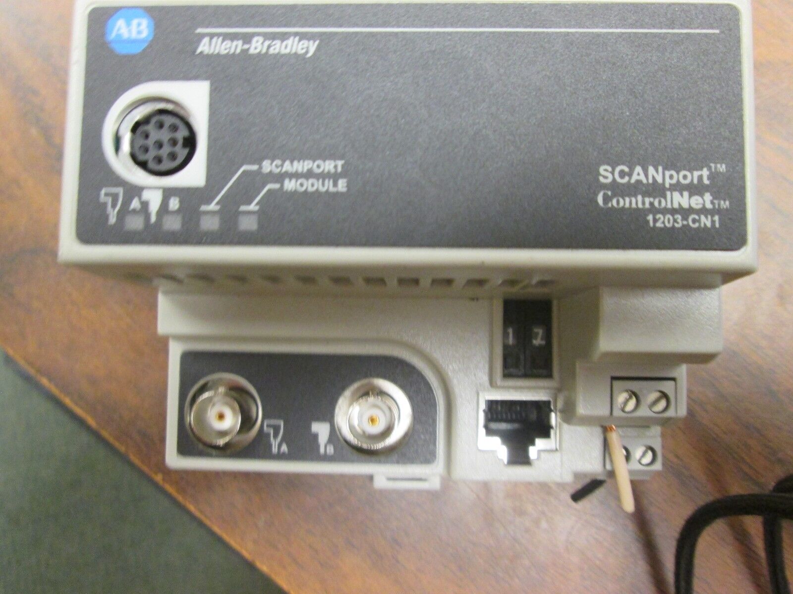Allen-Bradley Scanport ControlNet 1203-CN1 Ser A FRN: 2.00 Used