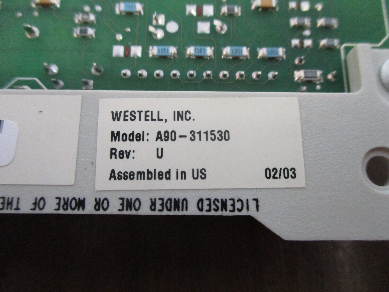 Westell Network Interface Unit A90-311530 Rev. U Used