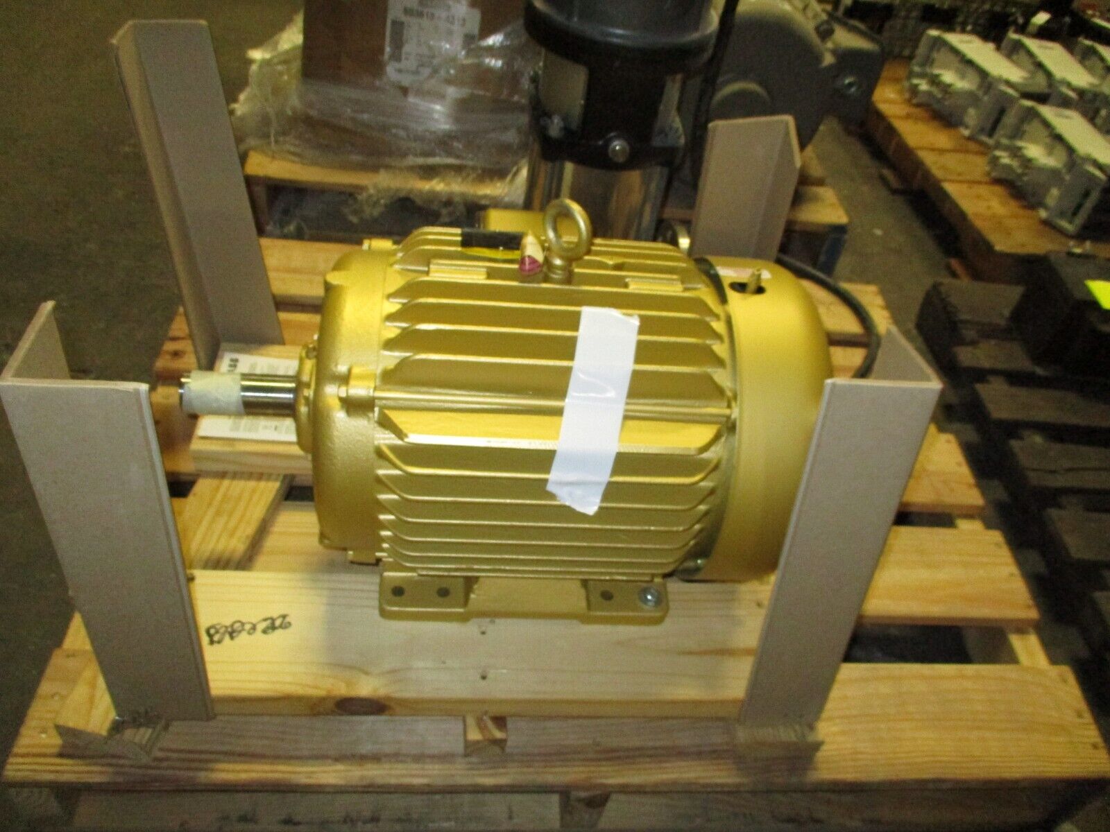 Baldor Motor EM4106T 20HP 3600RPM 230/460V 46/23A 3Ph 60Hz New Surplus