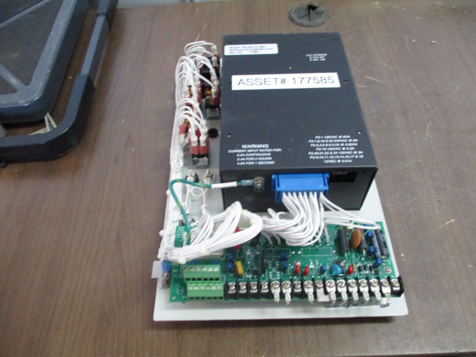 GE GE-2011 Voltage Regulator Control GE-2011C-6SL S/W: D-0146V08.12.01 Used