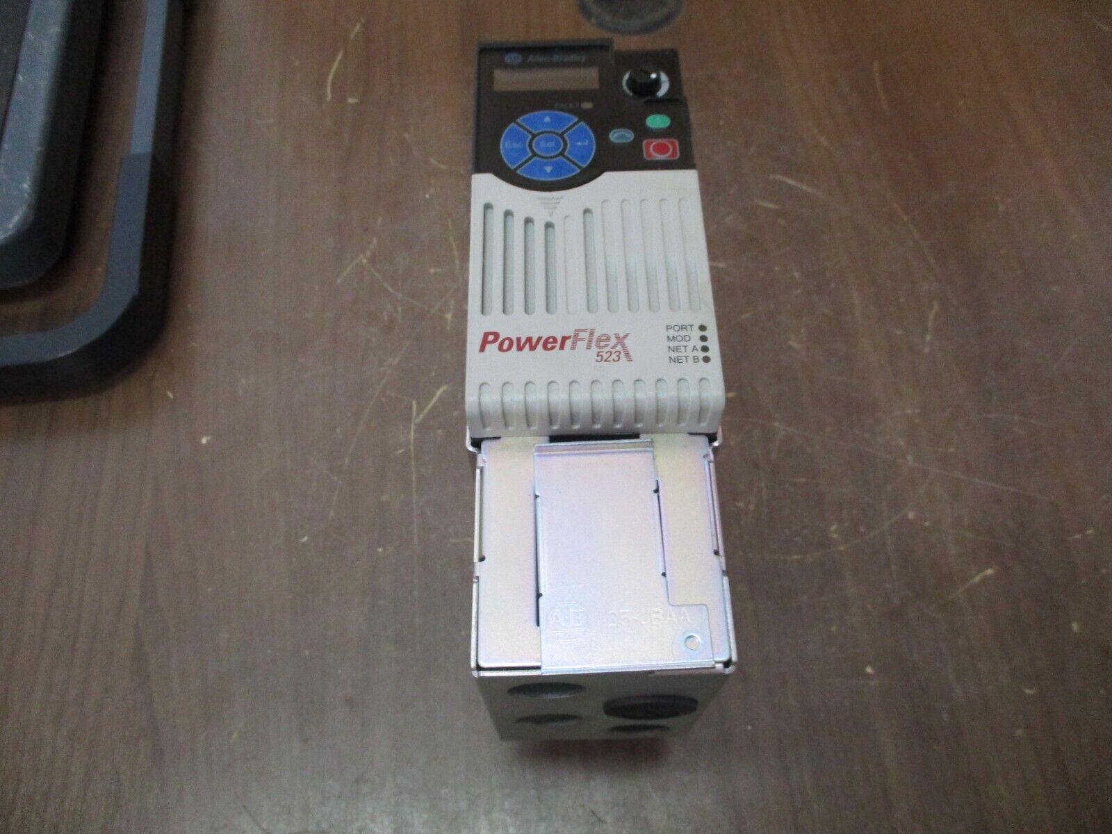 Allen-Bradley PowerFlex 523 AC Drive 25A-D6P0N104 Ser. B 3HP 3Ph Used