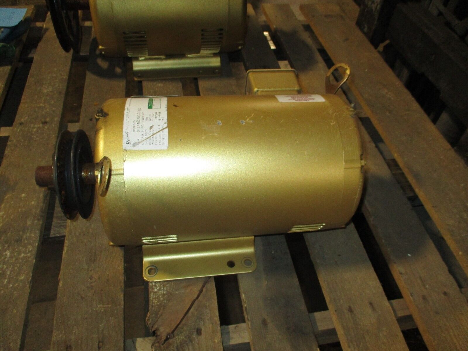 Baldor Motor EM3218T 5HP 1800RPM 230/460V 13.2/6.6A 60Hz 3Ph Used