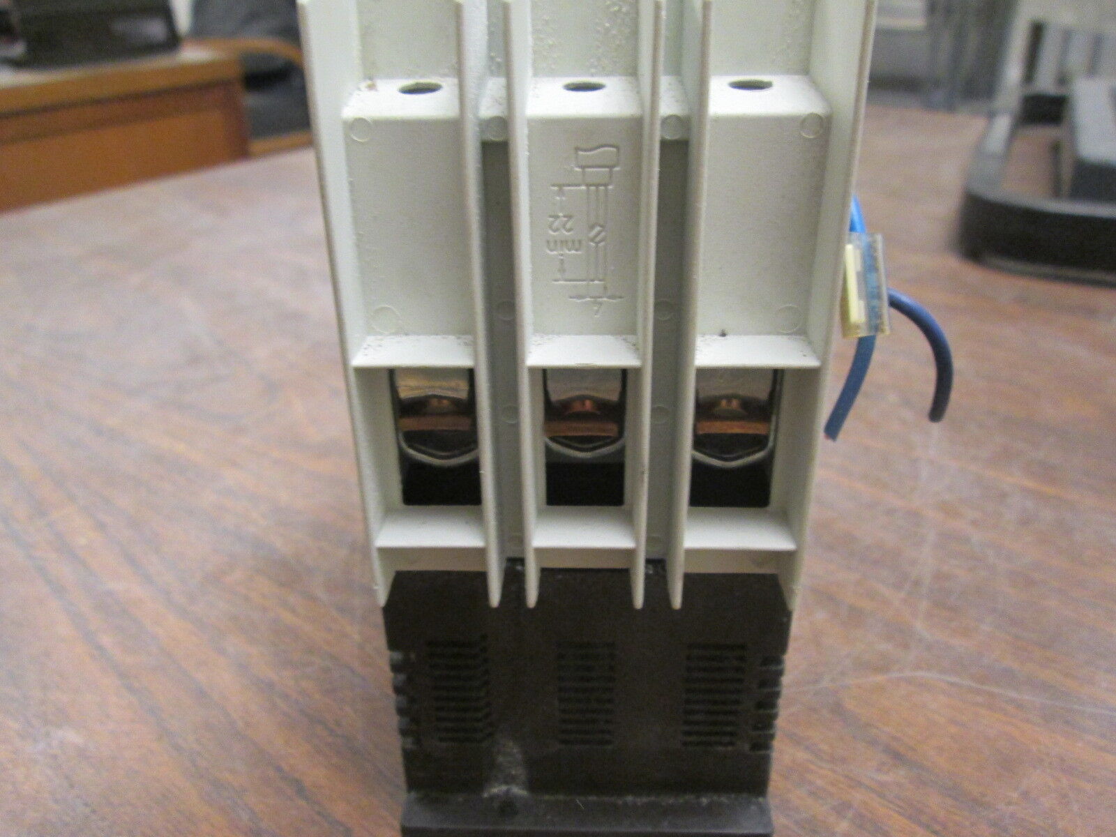 Siemens Sirius Motor Protector 3RV1742-5GD10 40A 600V w/ Aux Contact Used