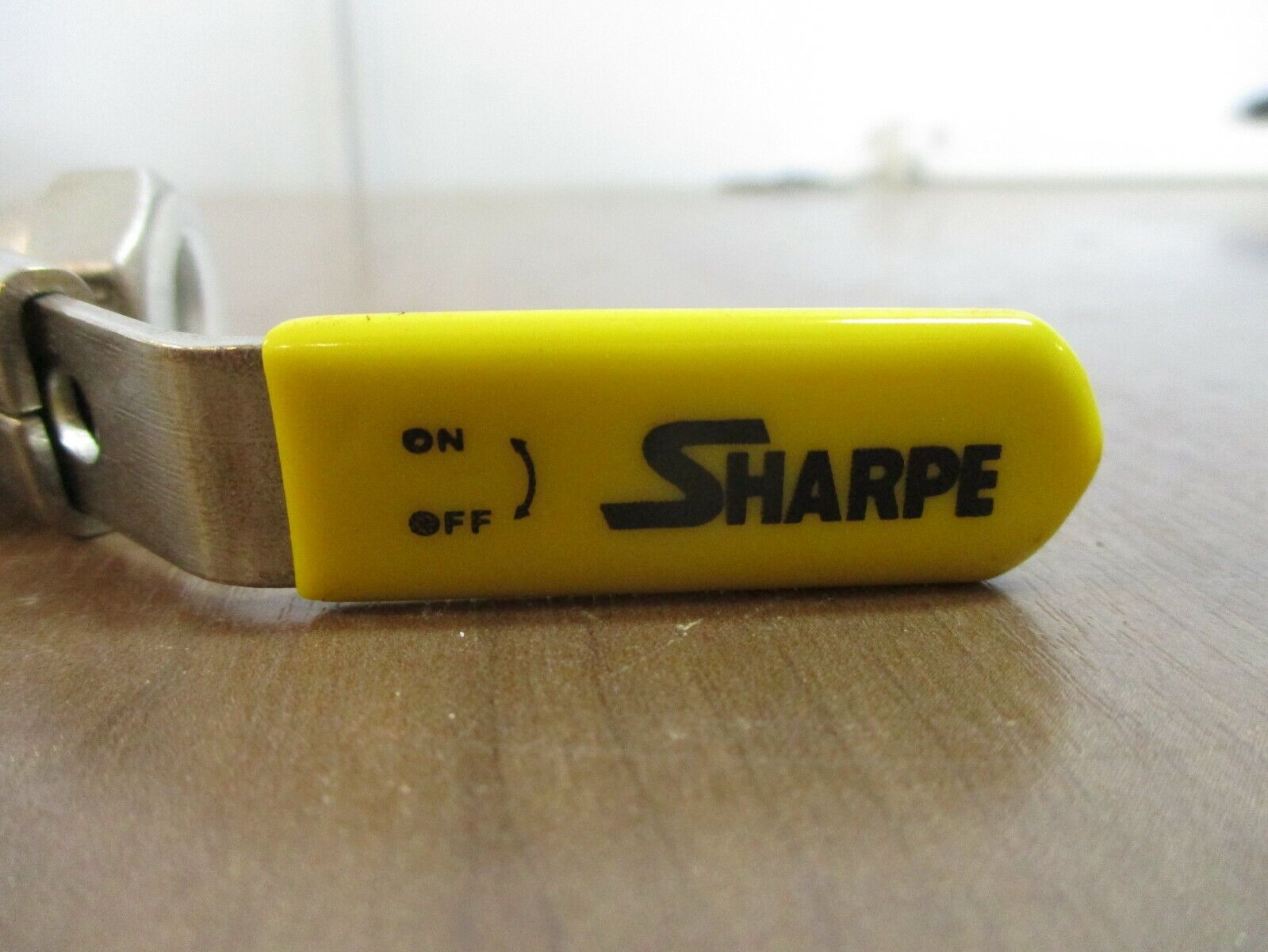 Sharpe Stainless Steel Ball Valve 58876 3/8" 800 CWP Used