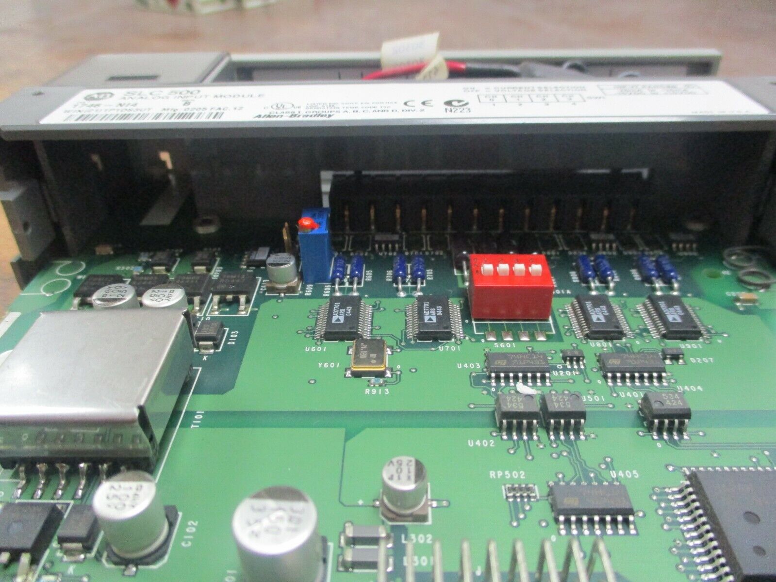 Allen-Bradley SLC 500 Analog Input Module 1746-NI4 Series B Used