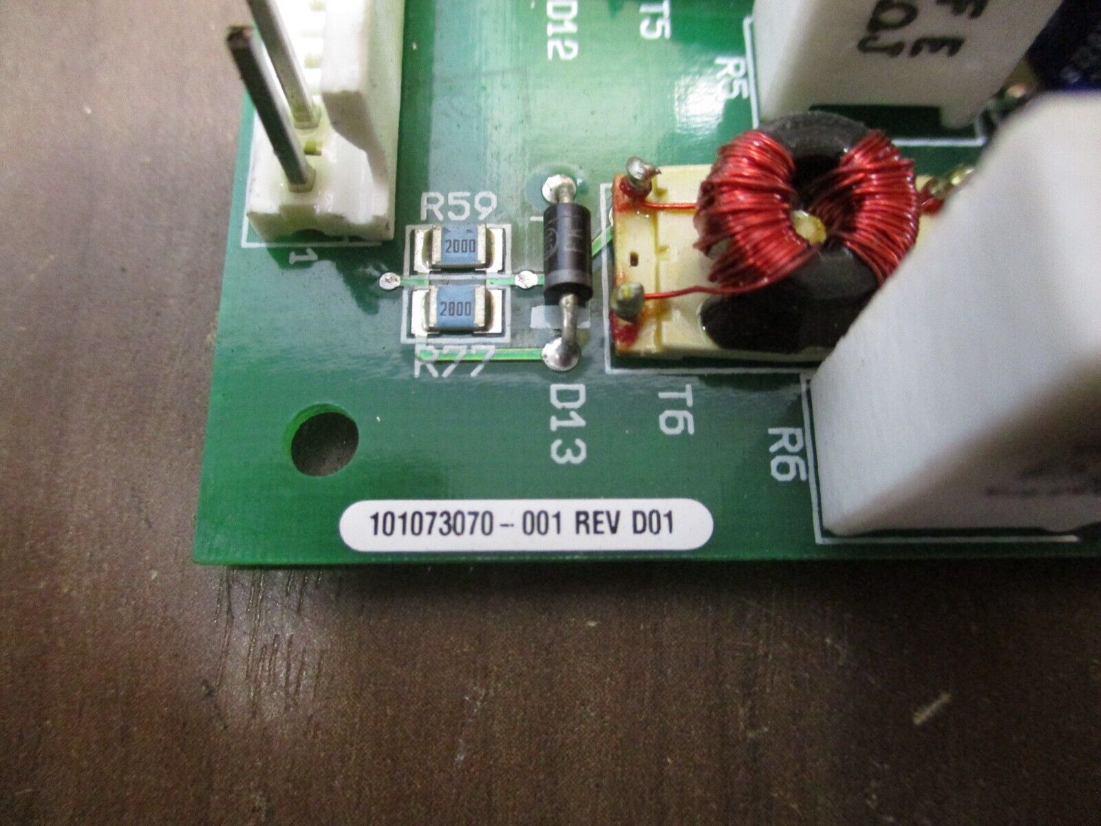 Eaton Bypass Control Board 101073070-001 Rev. D01 Used