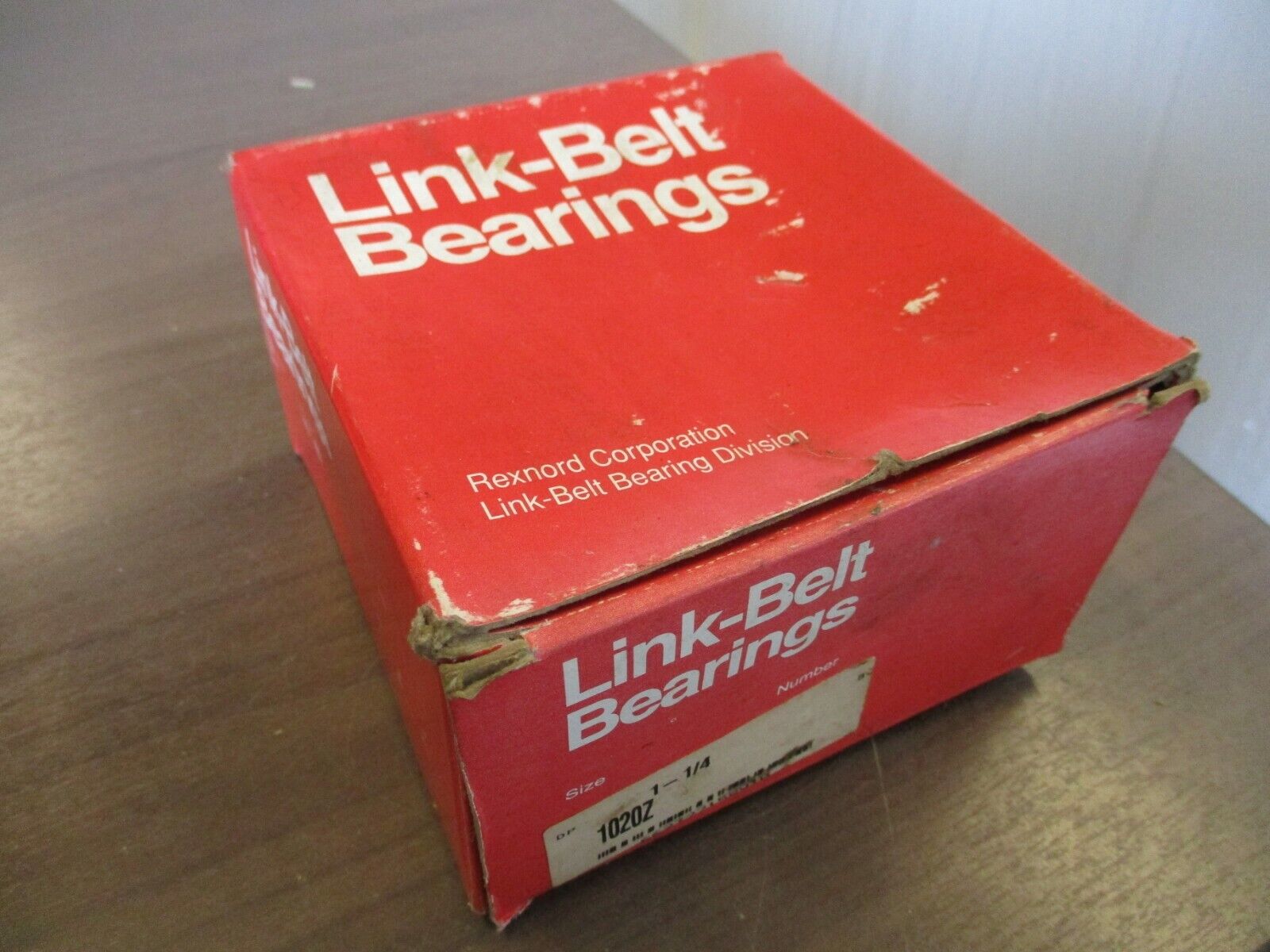 Link-Belt Pillow Block Bearing 1020Z 1-1/4" New Surplus