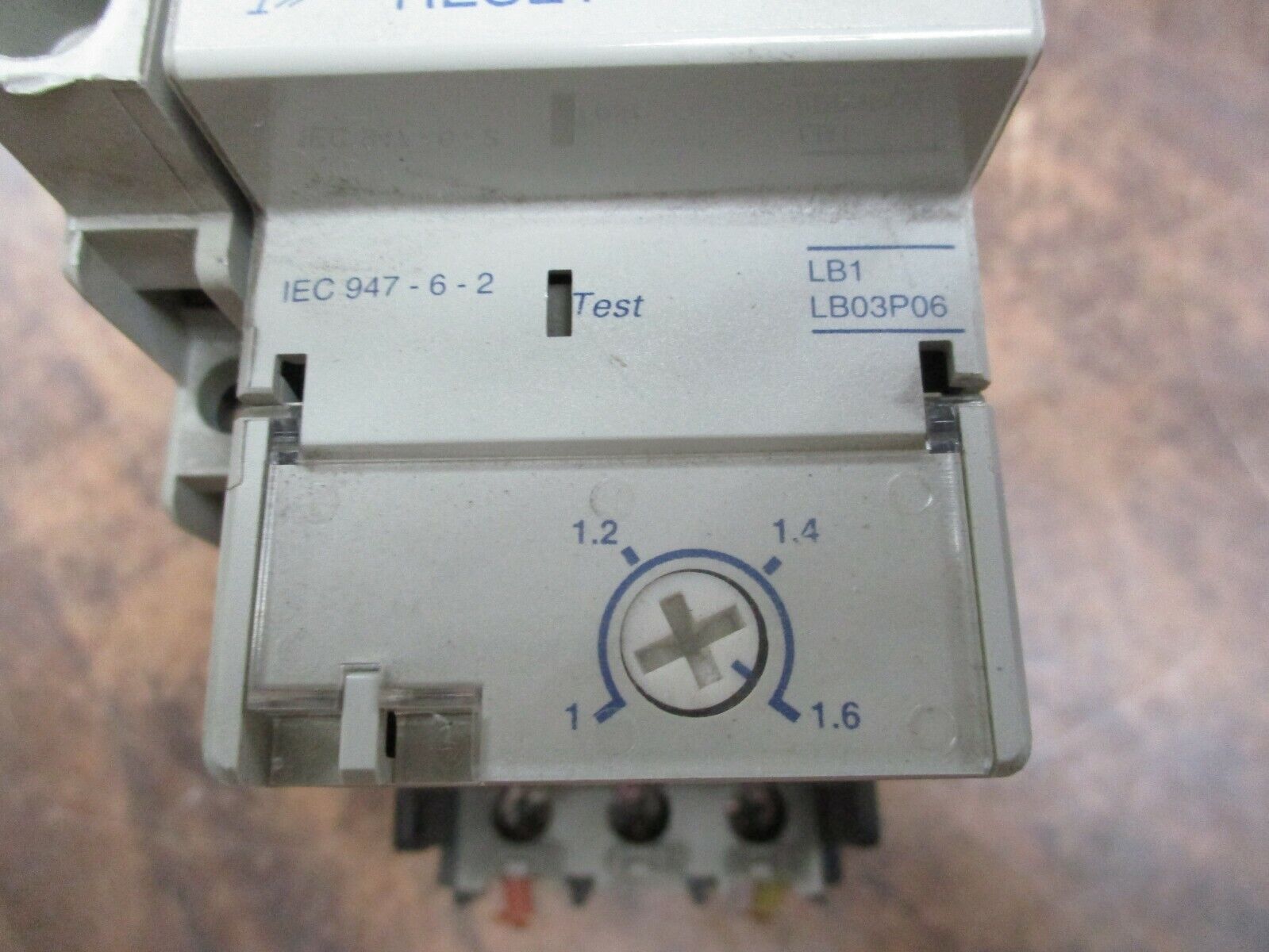 Telemecanique Integral 18 Starter LD1 LB030 115-120V Coil 18A 600V Trip:1-1.6A