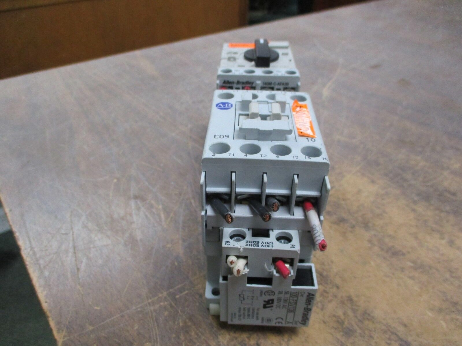 Allen-Bradley Starter 190E-AND2-DB25D-V Ser. B 120V Coil 25A 600V Trip:1.6-2.5A