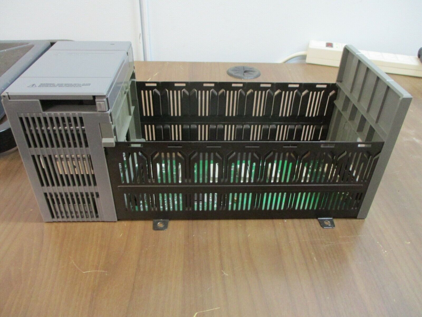 Allen-Bradley SLC 500 PLC Rack w/ Power Supply 1746-A7 / 1746-P2 Ser. A 7-Slot