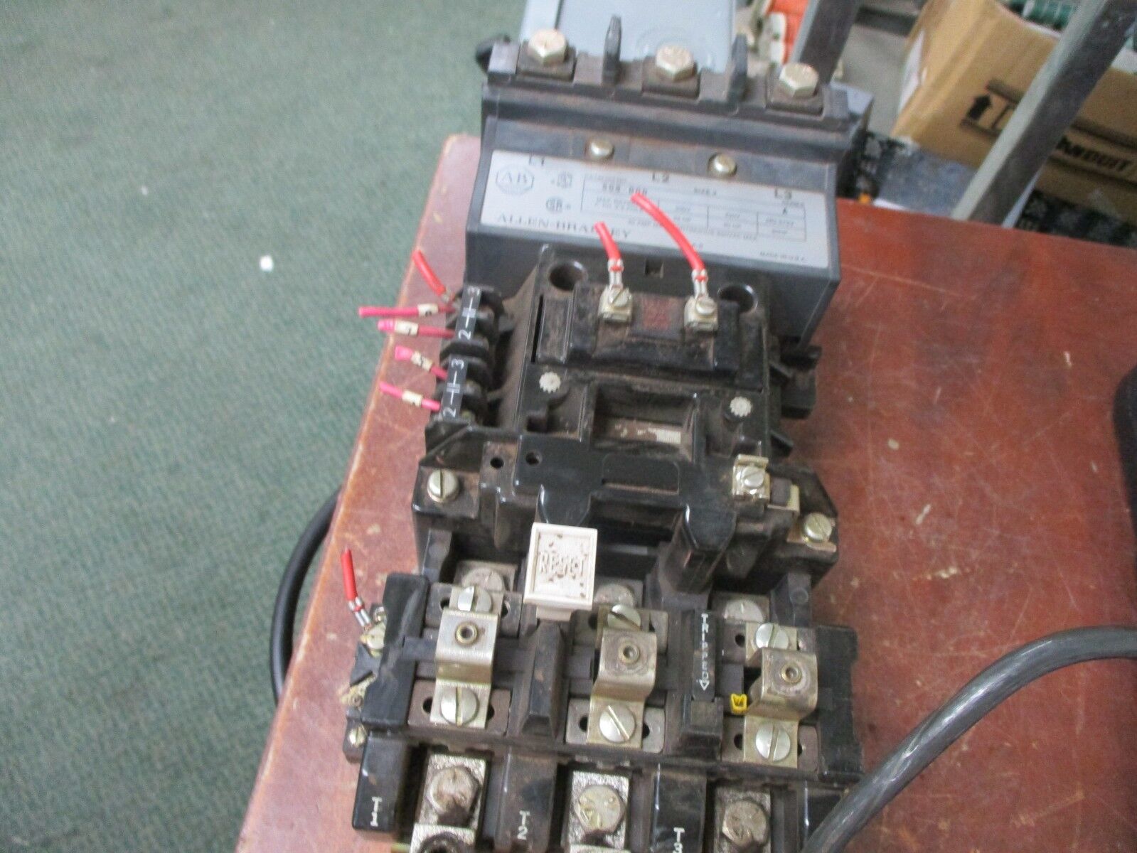 Allen-Bradley Size 3 Starter 509-D0D 120V Coil 90A 600V Used