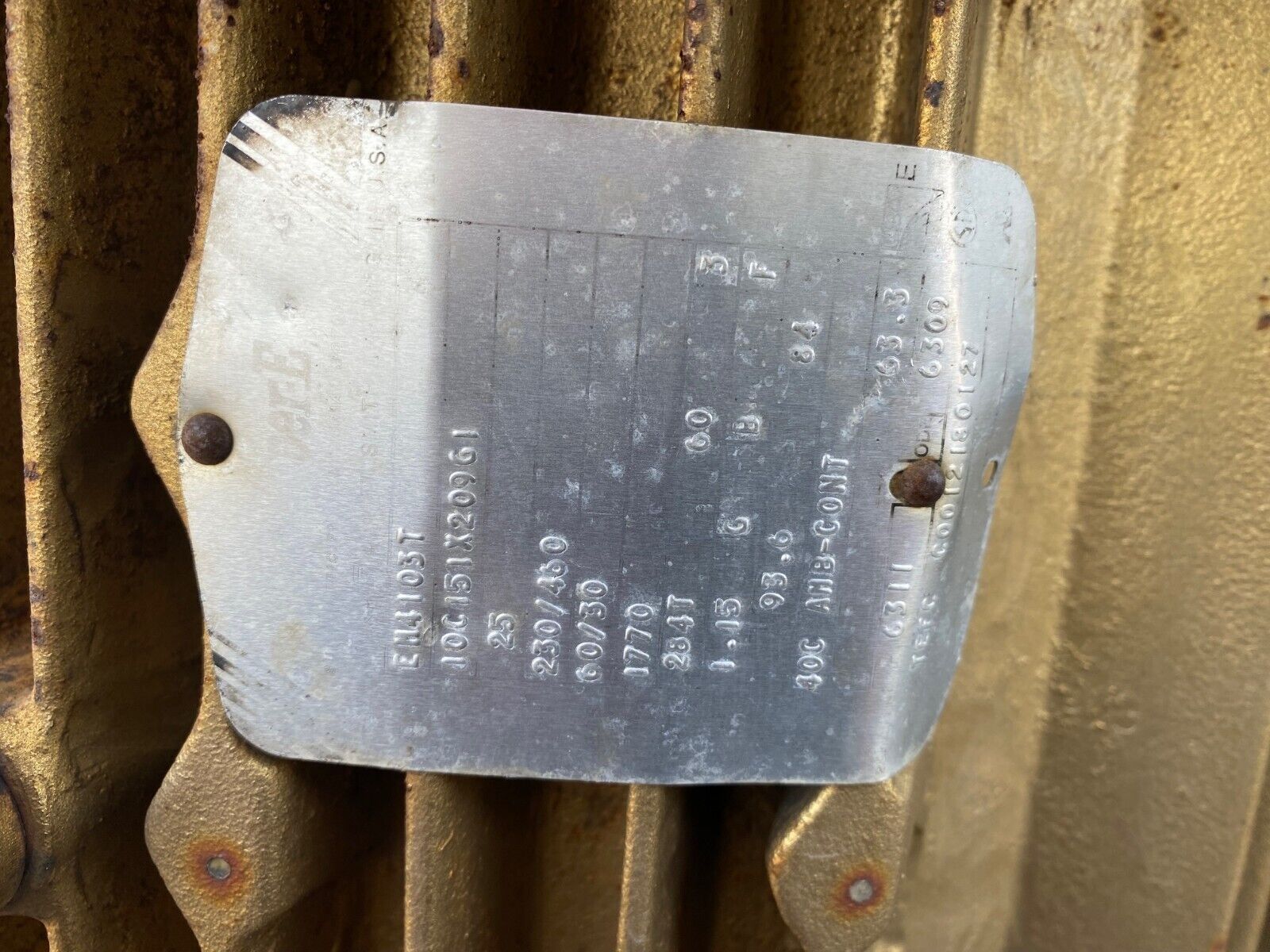 Evapco Evaporative Ammonia Condenser ATC-442E-1G, 313 Ton, MFD 2016 Used