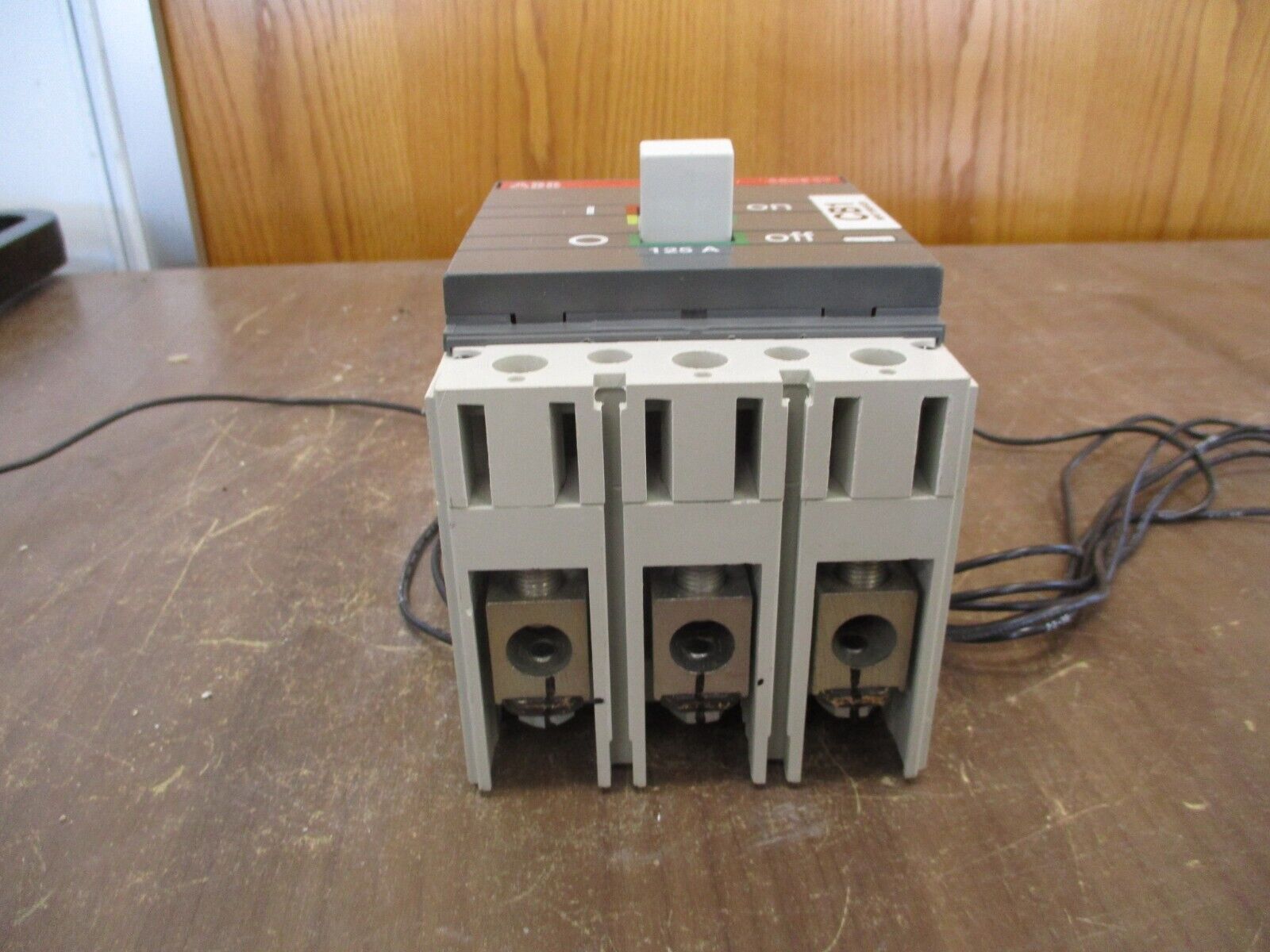 ABB SACE S3 Circuit Breaker S3H 125 125A 600V 3P Used