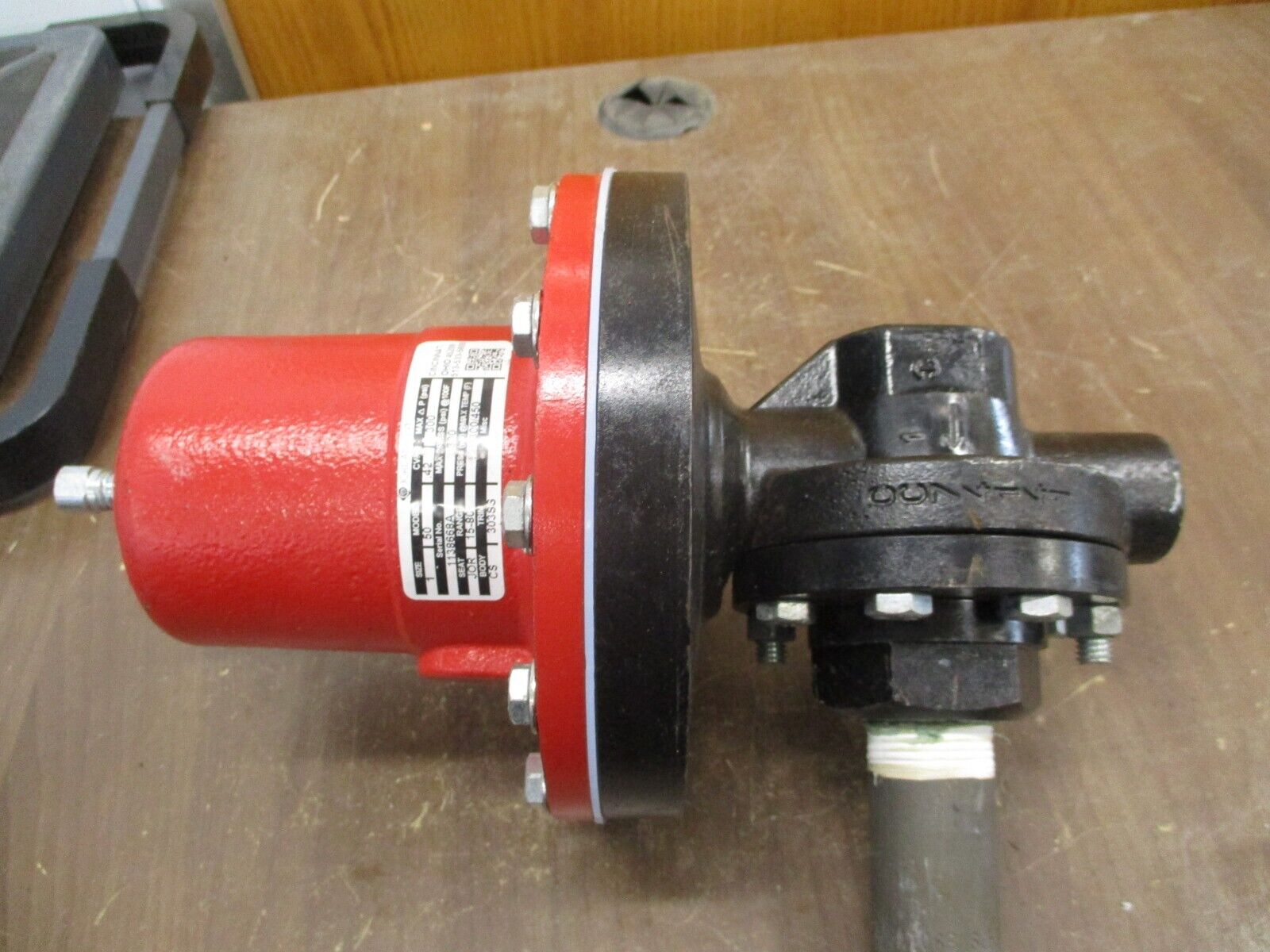 Jordan Valve Pressure Regulator 50 300 PSI Max Size: 1" Seat: JOR Range: 15-80